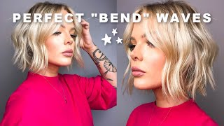 Get Perfect Waves for Your Short Bob Every Time with this Quick and Easy Curling Iron Tutorial [upl. by Healy567]