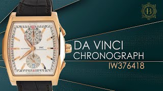 IWC Da Vinci Chronograph IW376418 [upl. by Elok]