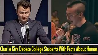 Charlie Kirk SHUY DOWN 4 Angry Anti Israel Students With Facts About Hamas HEATED COMPILATION 👀 [upl. by Yerfej157]