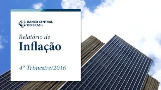 Relatório Trimestral de Inflação  Dezembro 2016 [upl. by Harshman906]