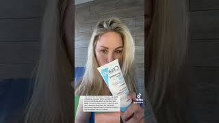 NO MORE STRAWBERRY SKIN 🙋🏼‍♀️ cerave SA Smoothing Cream Treats Keratosis Polaris  shorts [upl. by Orazal]