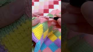 Crochet Checker Throw PatternSimply Amazing crochetpatterns [upl. by Sivolc348]