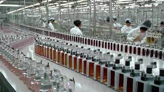 The Fascinating Process of Making Perfume Glass Bottles in Factories [upl. by Keligot4]