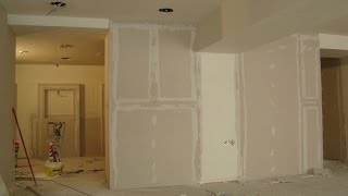 Στοκάρισμα γυψοσανίδας  drywall finishes [upl. by Yrellam]