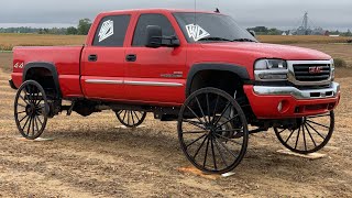 Duramax on Horse and Buggy Wheels Fails Miserably [upl. by Boycie725]