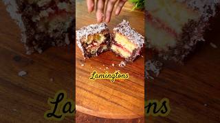 Lamingtons recipe lamingtons cake baking australian dessert uniquerecipe recipe [upl. by Hubie]