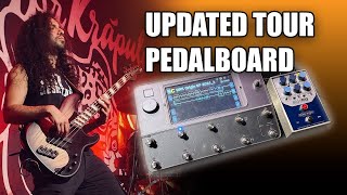 Updated Bass Pedalboard  Autumn Tour 2024 [upl. by Annerahs]