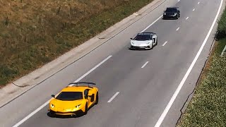 JE VOIS UN CONVOI DE SUPERCARS  HIGHWAY SPOTTING 1 😨🔥 [upl. by Ettenyl]