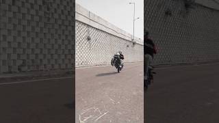 220f pulsar wheelie 🚀👀  bike riding  bike stunt wheelie 220fpulsar shorts bikerider [upl. by Golden757]