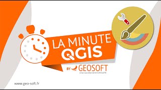 La Minute QGIS  Comment utiliser la symbologie polygone inversé [upl. by Ehctav]