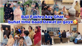 Baji Fakhra ny ki Sb ki Eid Dawat apny ghar 🥰Eid Day 2 Vlog🥰 [upl. by Sofer973]