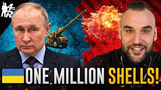 Ukraine Gets an INSANE Amount of Shells  ONE MILLION SHELLS for Ukraine  Ukraine War Update [upl. by Ik]