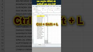 How insert blank row in Excel using shortcut tellingtube excel tutorialexcel exceltutorial [upl. by Desdee]