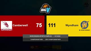 BigV Champ Men  Camberwell vs Wyndham  Round 6 [upl. by Alena171]