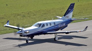 Stunning Daher Socata TBM 910  Short Takeoff and Steep Climb  Fastest Single Engine Turboprop [upl. by Nilyam]