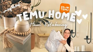 Mega Haul de Temu Para el Hogar unboxing Temu [upl. by Harold191]