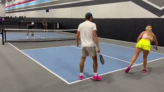 2024  ACE PICKLEBALL  Anne Leigh Waters Hayden Patriquin  Doubles Practice indoor [upl. by Meaghan]