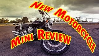 Yamaha XVS 650 Mini review and Motovlog rambling [upl. by Letnoj]