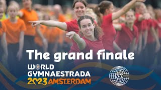 World Gymnaestrada Amsterdam 2023 – The grand finale [upl. by Euqina975]