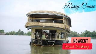 A day in Houseboat10 Bed ROSEY CRUISEBudget Houseboat യാത്രHouseboat Booking Full Details [upl. by Robinetta]