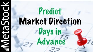 How to Predict Market Direction 5 Days in Advance [upl. by Ecirtnahc]