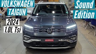 2024  Volkswagen taigun sound edition  10 Tsi At  Taigun sound edition features  Taigun topline [upl. by Grefer673]