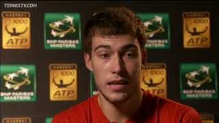 Janowicz Reflects On Paris Win Over Andy Murray [upl. by Renick406]