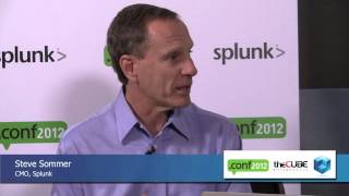 Steve Sommer Splunk  Splunk conf2012 [upl. by Eralcyram580]