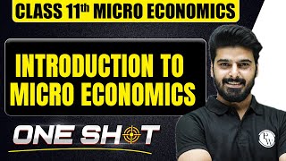 Introduction to Micro Economics in One Shot 🎯Class 11th Micro Economics [upl. by Fishman]