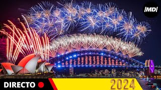 EN DIRECTO Inicia las celebraciones de AÑO NUEVO  Fuegos artificiales en SÍDNEY Australia 🎆🇦🇺 [upl. by Pepito]