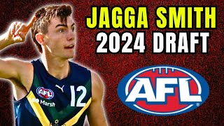 2024 AFL Draft  Jagga Smith Focus [upl. by Enilasor]