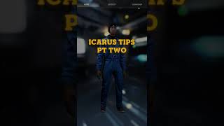 ICARUS TIPS PT 2  THINGS YOU NEED TO KNOW shorts icarus tips [upl. by Lanti]