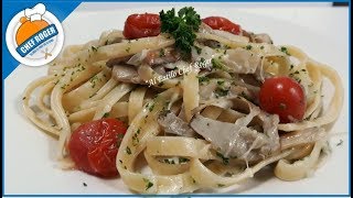 Recetas de cuaresma PASTA CON CHAMPIÑONES O SETAS gratinada  Chef Roger [upl. by Cookie383]