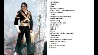 Michael Jackson Greatest Hits 23 songs [upl. by Ansilme]