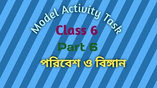 Model Activity Task Class 6 science [upl. by Dixon676]