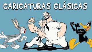 8 HORAS DE CARICATURAS CLÁSICAS Lo Mejor de Popeye Bugs Bunny el Pato Lucas Superman etc HD [upl. by Valentin473]