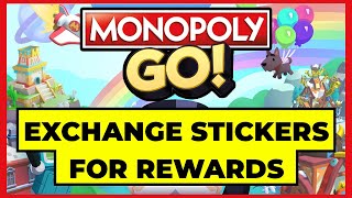 How To Exchange Stickers For Rewards In Monopoly GO EASY [upl. by Brenza795]