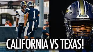 St John Bosco Football Home Debut vs Eastwood California vs Texas Showdown [upl. by Findley]