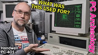 PC Archeology Not just another normal IBM PC XT clone Handwell PC401 [upl. by Aened226]