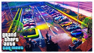 Epic GTA 5 Car Meet Live Show Off Your Rides amp Join the Fun [upl. by Arhsub]