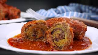 How To Make Authentic Italian Braciole In Sauce Best Braciole Recipe [upl. by Amri]