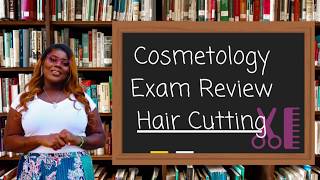 Cosmetology Exam Review Haircutting  Vanassa TheStylist [upl. by Sasnak]