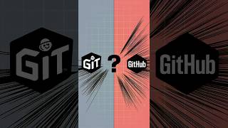 Git vs GitHub  What’s the Difference shorts github [upl. by Darej]