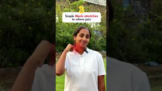 Simple Exercises for Neck Pain Relief  Daily Neck Exercise at Home neckpain streching [upl. by Ecylahs]