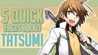 5 Quick Facts About Tatsumi  Akame Ga Kill [upl. by Epillihp]