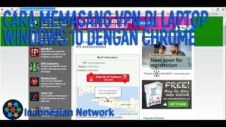 Video Tutorial Cara Memasang VPN di PC ataupun Laptop Windows 10 Dengan Google Chrome [upl. by Trisha]