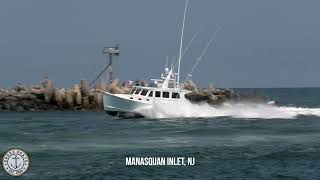 BOATING AT THE MANASQUAN INLET [upl. by Dekeles]