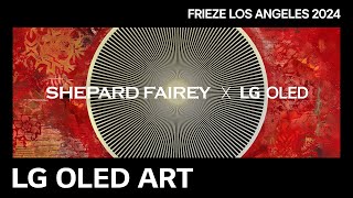 LG OLED ART  FRIEZE LOS ANGELES 2024 “Sneak Peek”│LG [upl. by Markos995]