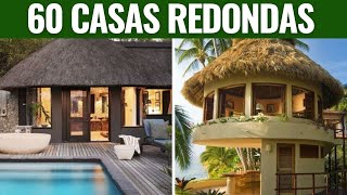 60 INSPIRAÇÕES DE FACHADAS DE CASAS REDONDAS QUE VOCÊ PRECISA VER [upl. by Romeon587]