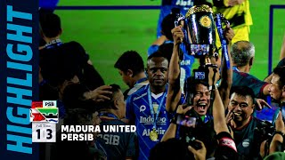 KEMENANGAN YANG SEMPURNA PERSIB JUARA LIGA 1 20232024  MATCH HIGHLIGHT MADURA UNITED 13 PERSIB [upl. by Neelrihs]